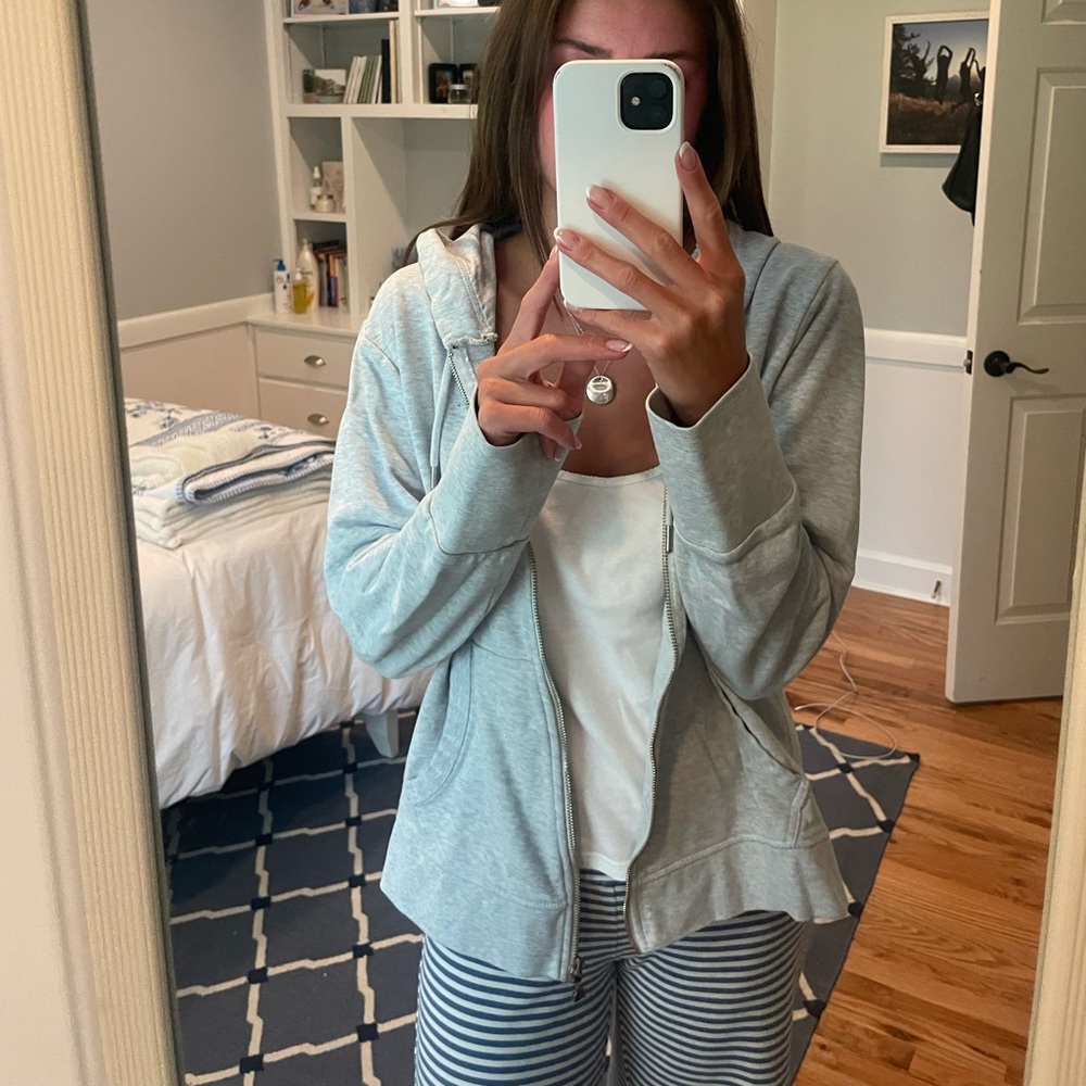 Gray Tommy Hilfiger Hoodie